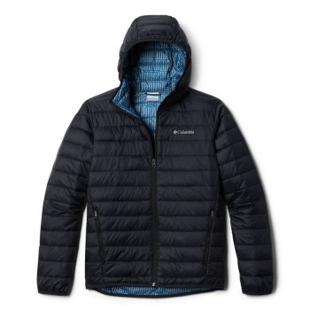 Columbia Ellis River Hooded, Chamarras Negros Para Hombre | 832509-WYC